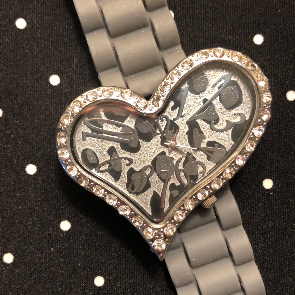 Charming Charlie Fashion Heart Shape Watch